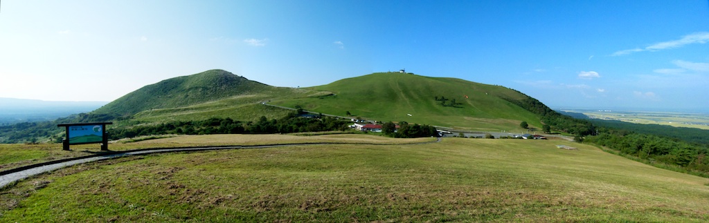 Panoramic view of Kampuzan in Oga